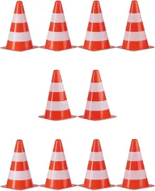 stozki-ostrzegawcze-pacholki-drogowe-zestaw-10-sztuk