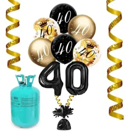 zestaw-na-40-urodziny-butla-z-helem-balony-ciezarek-wstazka-11szt