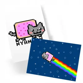 plakat-a3-manga-anime-nyan-cat-nyanyan-duzy-wybor