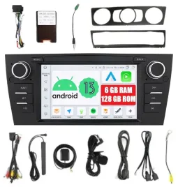 radio-2din-nawigacja-android-bmw-serii-3-e92-e93-6-128-gb-dsp-carplay-lte