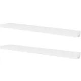 polki-scienne-4-szt-biale-120-cm-lumarko-stan-nowy