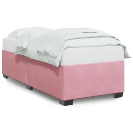 rama-lozka-rozowa-90-x-200-cm-tapicerowana-aksamitem-lumarko
