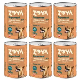 mokra-karma-dla-psa-zoya-jagniecina-superfood-6x400g