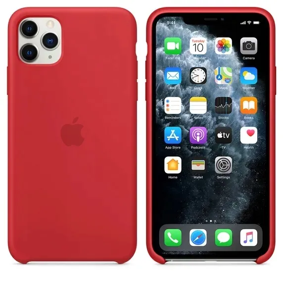 oryginalny-iphone-11-pro-max-silicone-case-red-stan-nowy