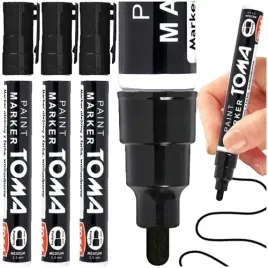 marker-olejowy-do-drewna-metalu-wodoodporny-czarny-toma-okragly-3-szt