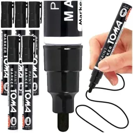 marker-olejowy-do-drewna-metalu-wodoodporny-czarny-toma-okragly-5-szt