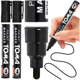 marker-olejowy-do-drewna-metalu-wodoodporny-czarny-toma-okragly-2-szt
