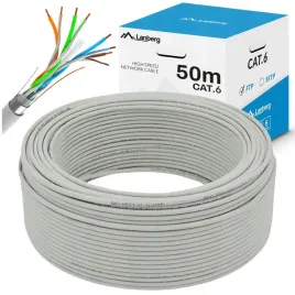 kabel-przewod-sieciowy-lan-ftp-kat-6-50m-drut-cu-szary-cpr-fluke-passed