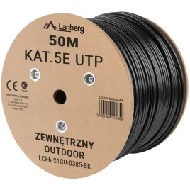 kabel-lan-utp-kat-5e-50m-drut-zewnetrzny-cu-czarny-fluke-passed-lanberg