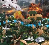 baza-wojskowa-zolnierzyki-duzy-zestaw-armia-figurki-czolgi-samoloty-300el