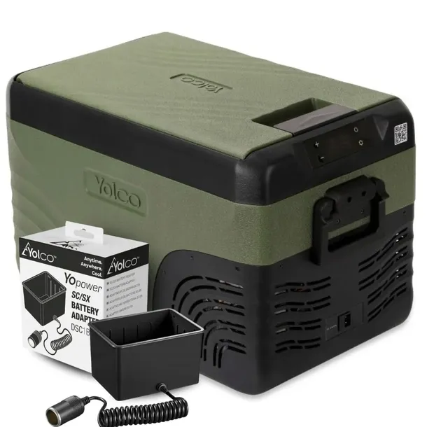LODÓWKA KOMPRESOROWA TURYSTYCZNA YOLCO KX30 25L KAMPER SAMOCHODOWA 25L 60W