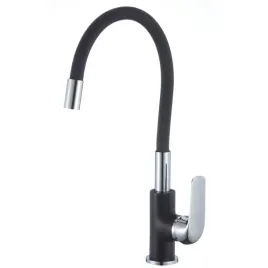 bateria-kuchenna-stojaca-hydroland-emma-czarna-elastyczna-wylewka