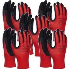 rekawice-dziane-poliestrowe-powleczone-poliestrem-roz-6-czerwone-5-par