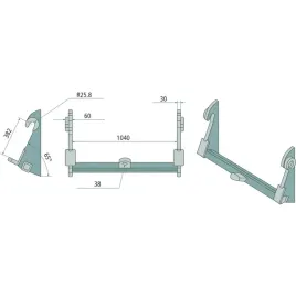 hak-uchwyt-lyzki-ramki-mocowanie-1040mm-merlo
