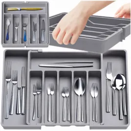 organizer-do-szuflady-kuchennej-na-sztucce-rozsuwany-wklad-kuchenny-szary