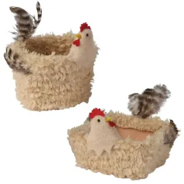 koszyczek-wielkanocny-puchaty-kura-z-piorami-wielkanoc-bezowy-13cm