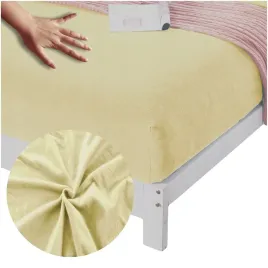 rzescieradlo-miekkie-pluszowe-mikrofibra-220x200-28cm-z-gumka-mis-zolte