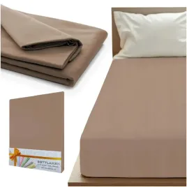 przescieradlo-bawelniane-160x200-tradycyjne-bez-gumki-aloiso-brazowy