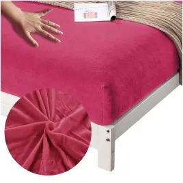 przescieradlo-miekkie-pluszowe-mikrofibra-220x200-28cm-z-gumka-mis-rozowe