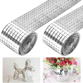 2-rolki-samoprzylepna-mozaika-lustro-diy-szklo-ozdoba-disco-kula-do-pokoju