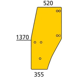 szyba-ciagnik-fendt-drzwi-lewe-20581-granit-205810030040