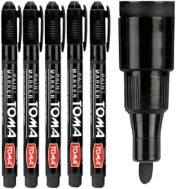marker-olejowy-toma-do-metalu-szkla-wodoodporny-czarny-15mm-to-441-5szt