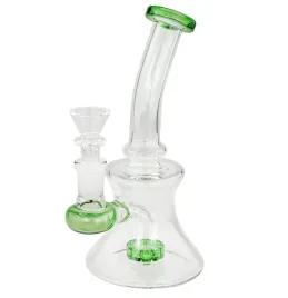 fajka-wodna-bongo-szklane-phoenix-18cm-green-z-filtracja