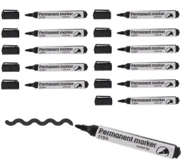 marker-permanentny-okragly-wodoodporny-2150-czarny-12-sztuk