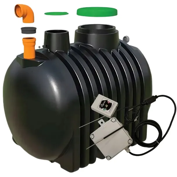 Zbiornik Bezodpływowy 4000l Szambo DropWater 4,0 + Czujnik Poziomu Zestaw