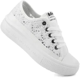 lee-cooper-damskie-buty-trampki-biale-koronkowe-na-platformie-r-38