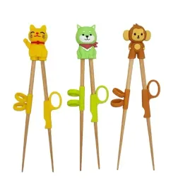 paleczki-dla-dzieci-z-pomocnikiem-treningowe-piesek-kotek-malpka-1szt