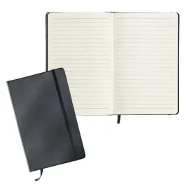 notes-a5-w-twardej-okladce192-strony-w-linie-96-kartek-czarny-notatnik