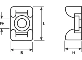 uchwyt-gniazdo-montazowe-opasek-do-6mm-10szt