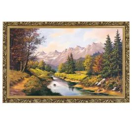 obraz-reprodukcja-makowka-60x100-cm-w-zlotej-ramie-krzysztof-nowaczynski