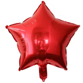 balon-foliowy-gwiazdka-czerwona-na-hel-18-cali