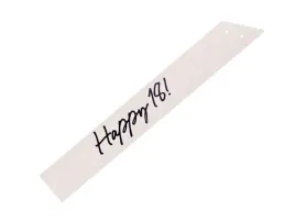 szarfa-urodzinowa-happy-18-krem-76-cm-glamour-urodziny-kremowa