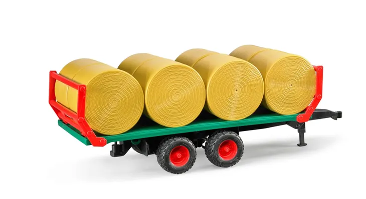Przyczepa transportowa do przewożenia BRUDER 02220 seria Profi 1:16