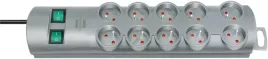 listwa-zasilajaca-10-gniazd-srebr-2m-brennenstuhl