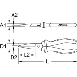 ergotorque-szczypce-plaskie-160mm-ks-tools-marka-ks-tools