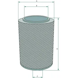 filtr-dokladny-powietrza-17mm-fleetguard-az45867