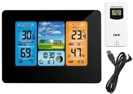 bezprzewodowa-stacja-pogodowa-pogody-higrometr-termometr-czujnik-zegar-data