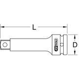 przedluzka-silowa-100mm-3-4-ks-tools-marka-ks-tools
