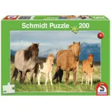puzzle-rodzina-koni-200-elementow-schmidt-puzzle