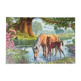 konie-nad-potokiem-schmidt-puzzle-150-el-kolekcja-schmidt