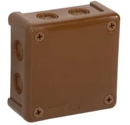 puszka-natynkowa-pusta-8-wlotow-viplast-vp-42-brazowa-ip55-98x98x42mm-042-0