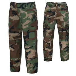 spodnie-chlopiece-bojowki-wojskowe-mil-tec-us-bdu-dzieciece-woodland-s