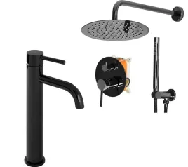 zestaw-natryskowy-bateria-lungo-rea-umywalkowa-czarna-metaliczna
