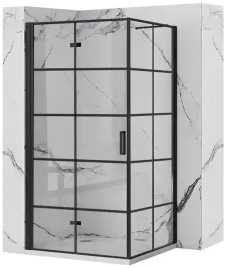 kabina-prysznicowa-90x90-molier-black-rea-skladana