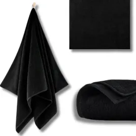 recznik-zwoltex-70x140-kiwi-2-bawelna-500g-czarny