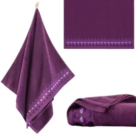 recznik-kapielowy-70x140-zen-2-100percent-bawelna-egipska-zwoltex-450g-fioletowy